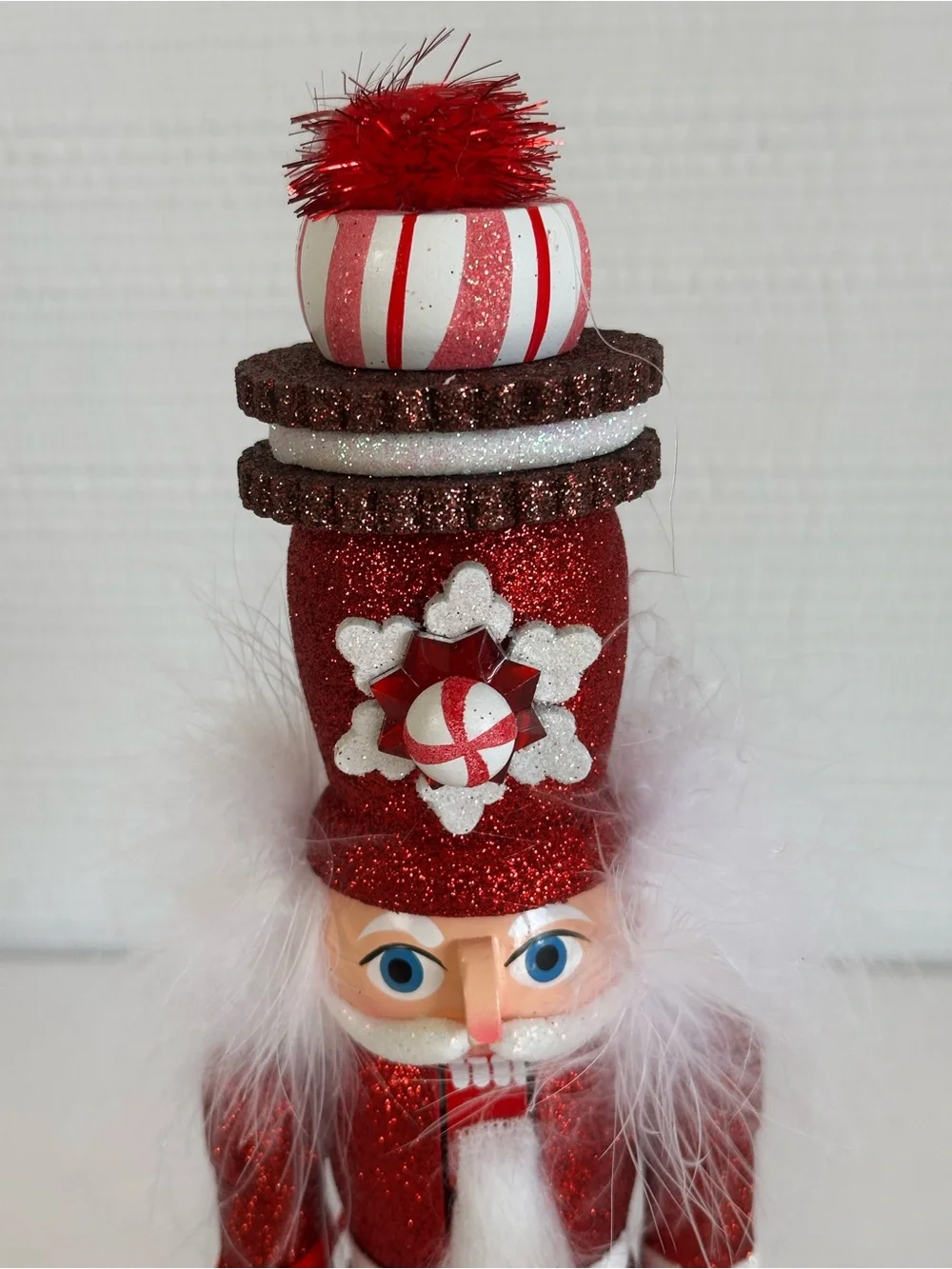 Kurt S. Adler Hollywood Nutcracker Peppermint Gingerbread Christmas Nutcracker